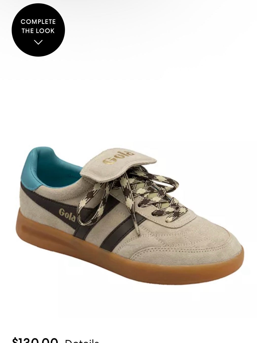 Gola Nwt Womens Stadia 86 Leather Sneakers Size 6.5
